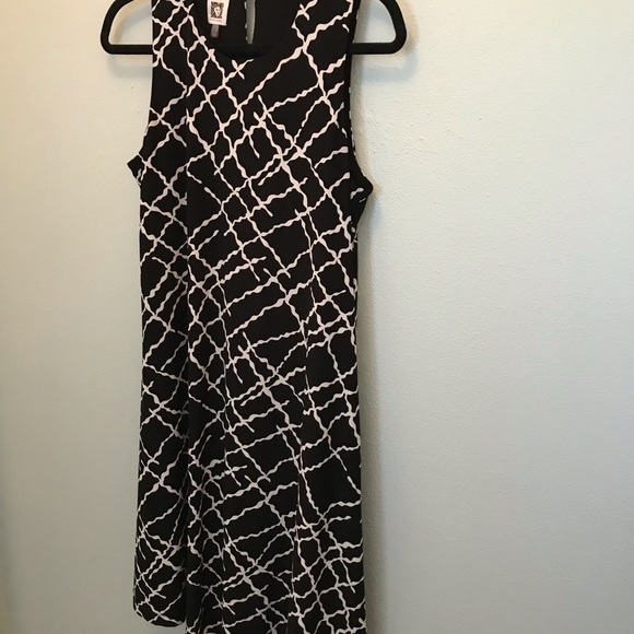 🖤ANNE KLEIN🖤 Black sleeveless Dress M - Picture 3 of 5